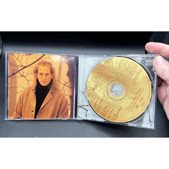 Michael Bolton CD This is the Time The Christmas Album Columbia Records EX -D - Picture 4 of 4